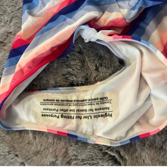 No Boundaries Striped Red White & Blue
Cutout One Piece Bathing Suit, Large
NWT‌ - Picture 11 of 11